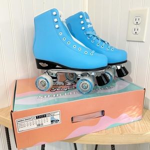 NWT Angel Skates Sky Blue Roller Skates - 9